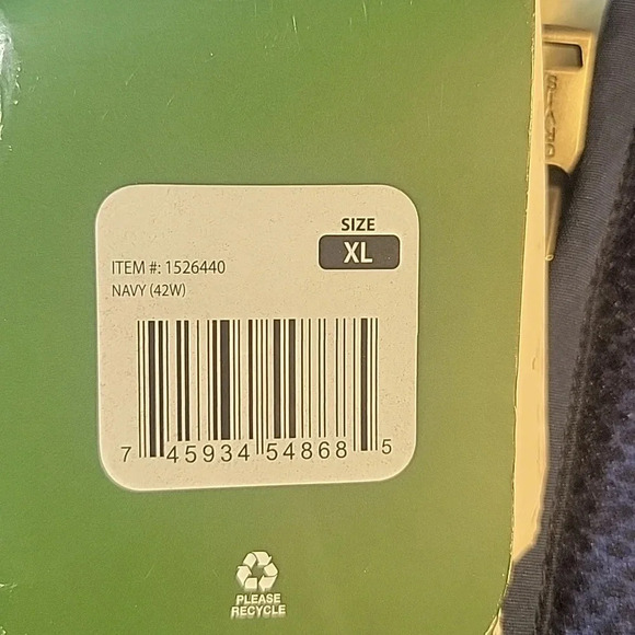 ORVIS Men's Fleece Lined Quarter Zip Pullover Blue XL/EG NWT‎ - Picture 9 of 9